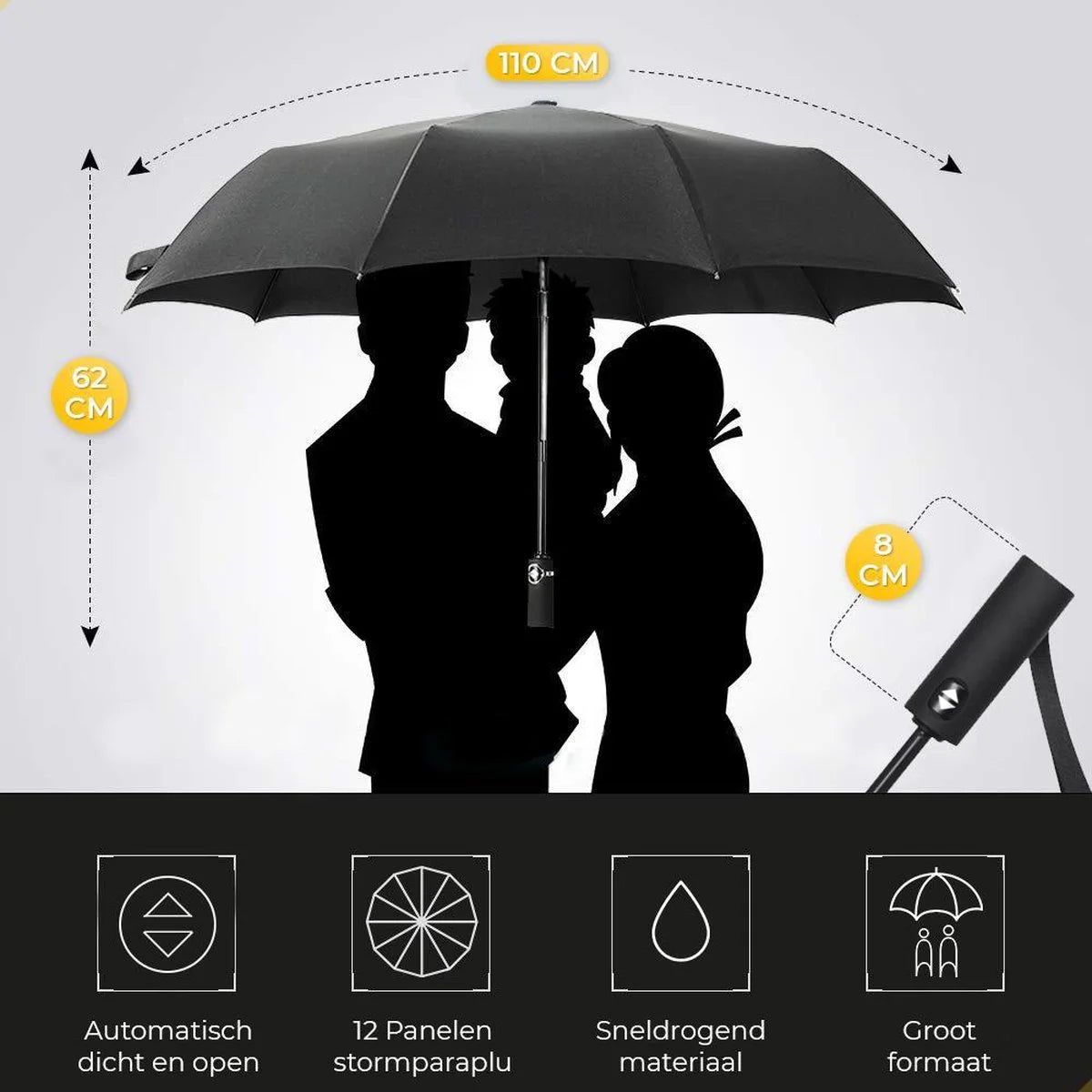 NovaQ Stormparaplu