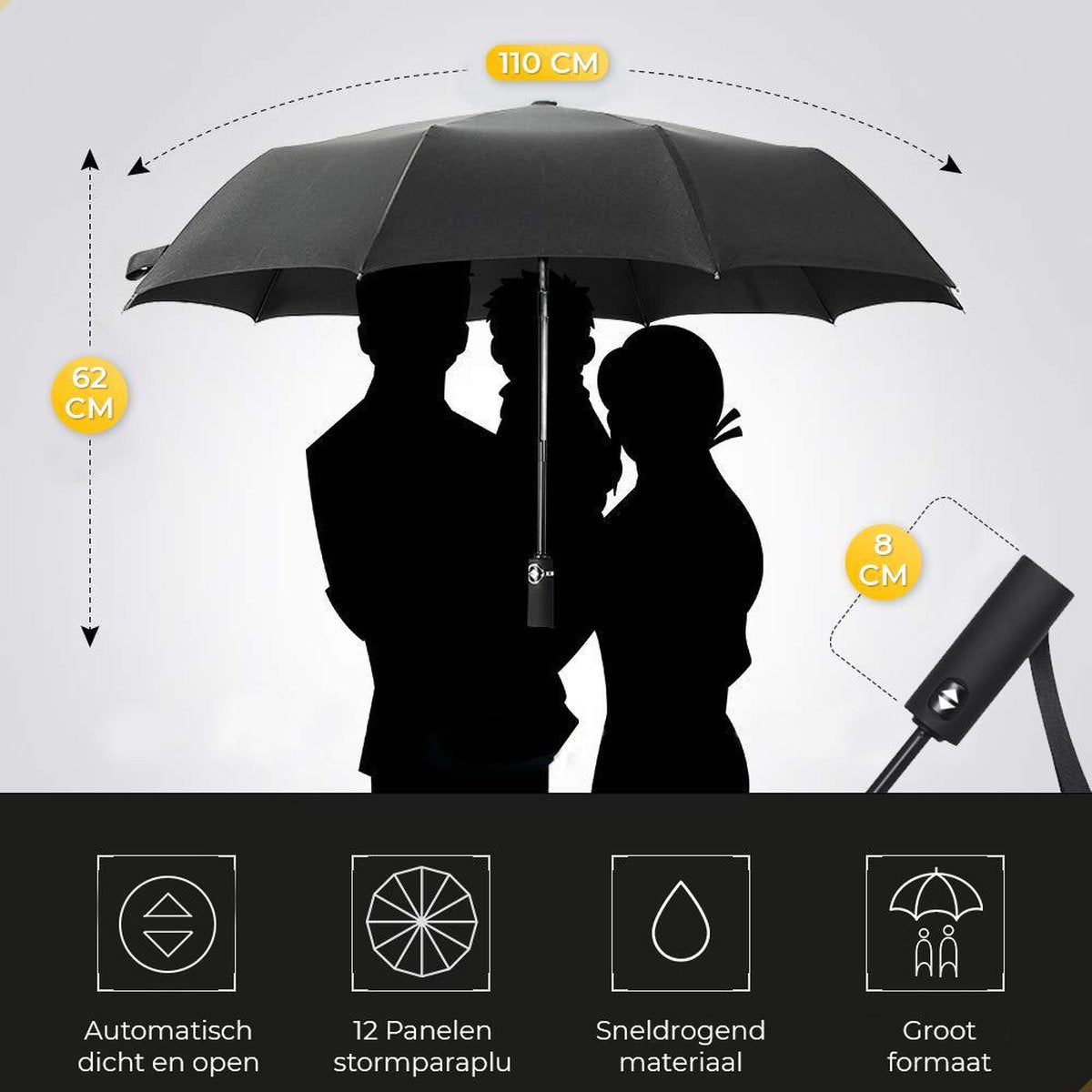 NovaQ Stormparaplu
