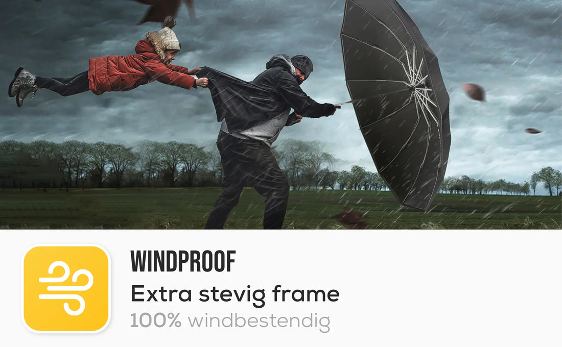 Wat is een goede storm paraplu?