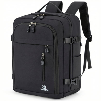 NovaQ Handbagage Rugzak Met Extra Vakken 20L