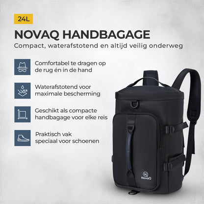 NovaQ Handbagage Duffel Rugzak 20L