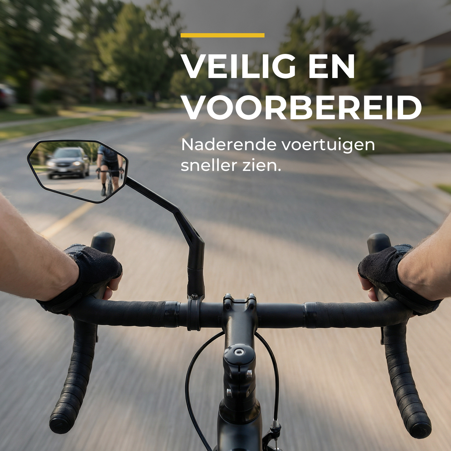 NovaQ Fietsspiegel E-bike – Links