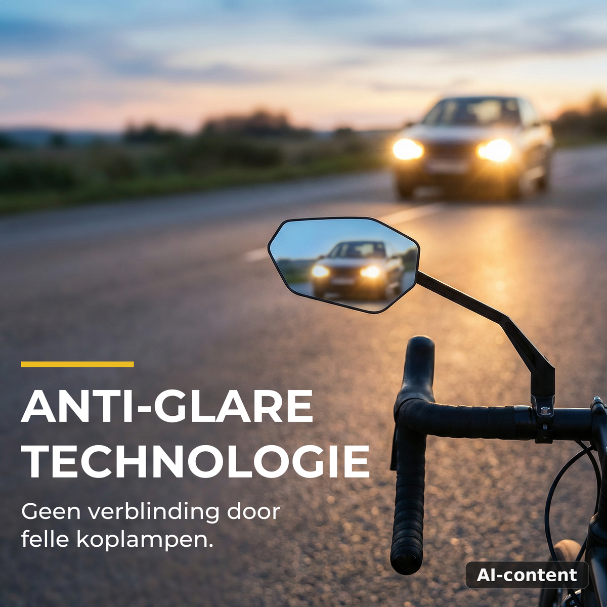 NovaQ Fietsspiegel E-bike – Links