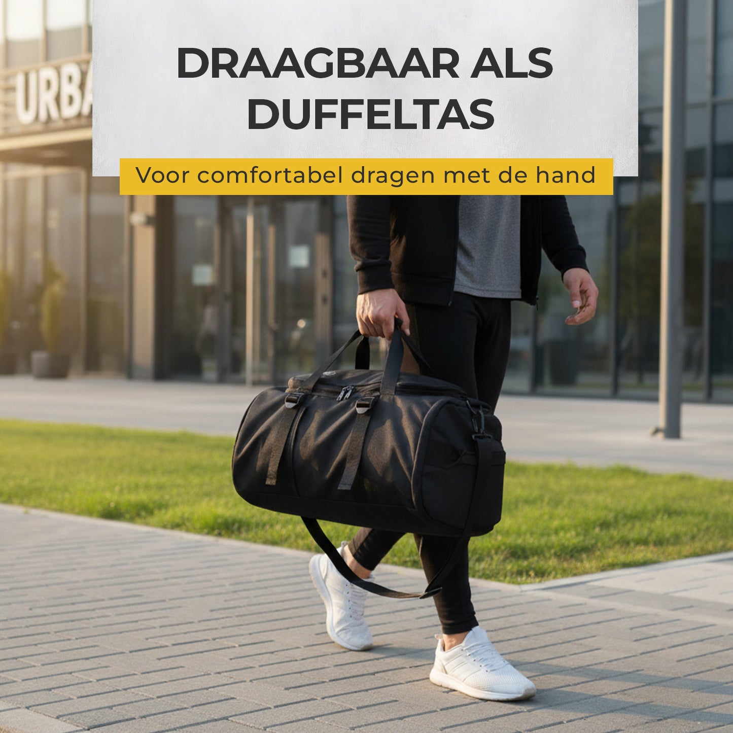 NovaQ Handbagage Duffel Rugzak 20L