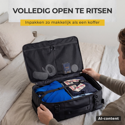 NovaQ Handbagage Rugzak Met Laptopvak