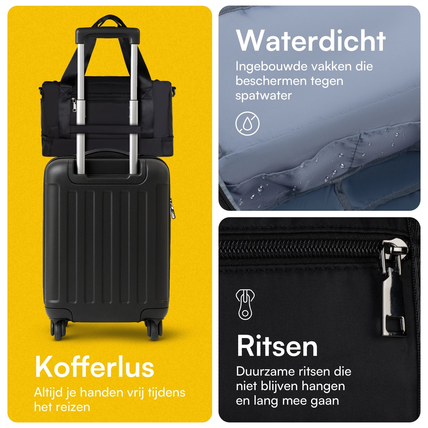 spatwaterdicht reistas