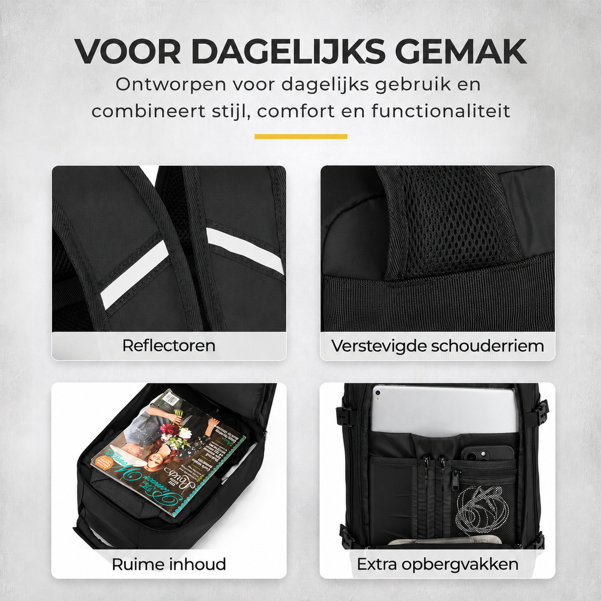 NovaQ Handbagage Rugzak