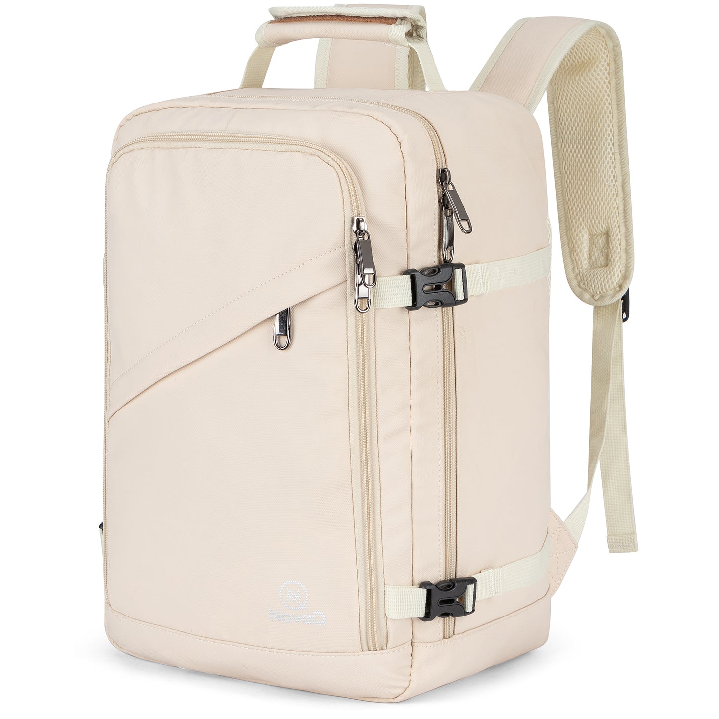 handbagage rugzak beige