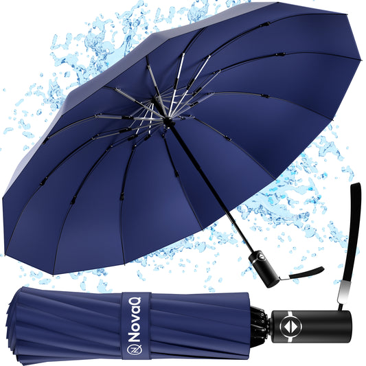 paraplu marine blauw