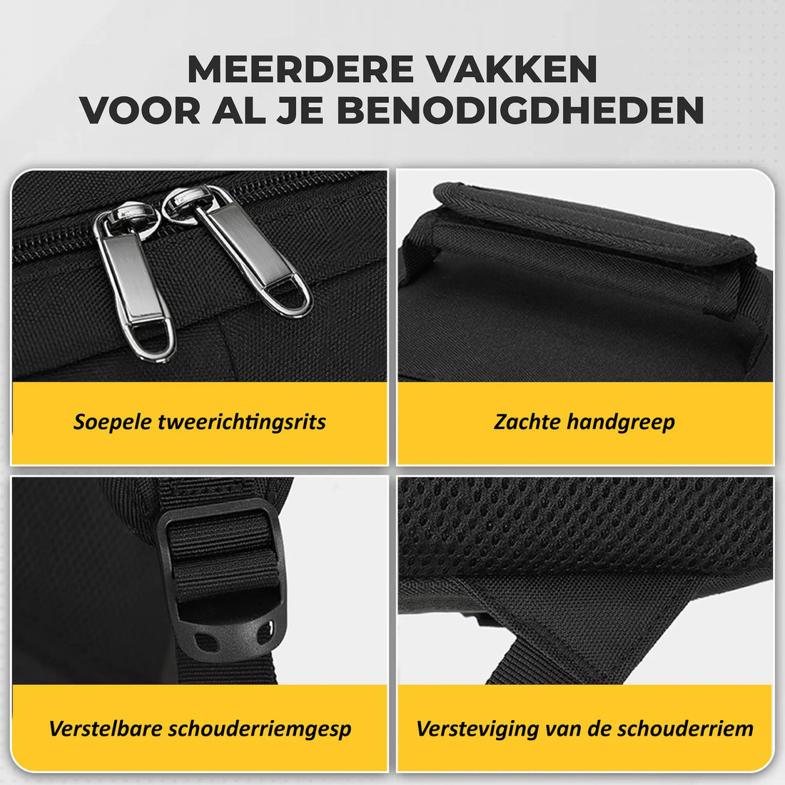 Handbagage zwart