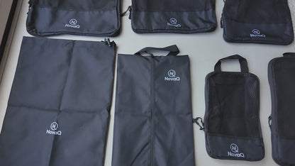 NovaQ Packing Cubes 7-delig – Compressie Organizer Set