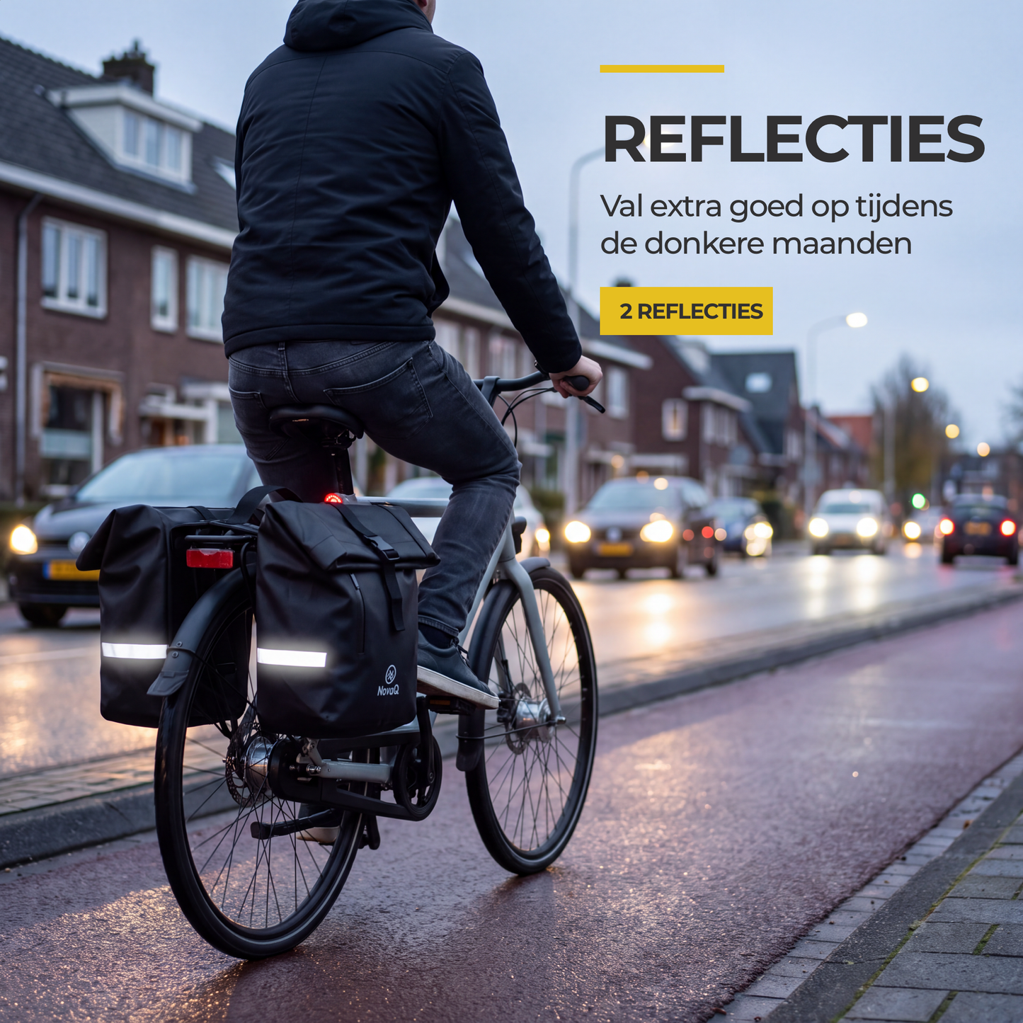 reflecterende fietstassen